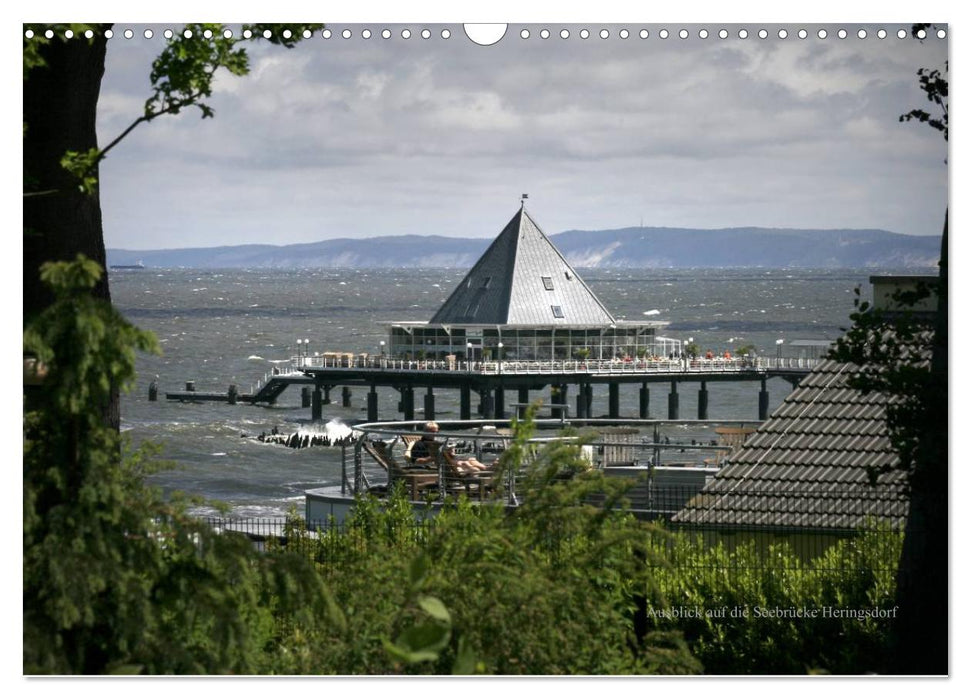 Usedom 2025 Rendezvous zwischen Ahlbeck und Heringsdorf (CALVENDO Wandkalender 2025)