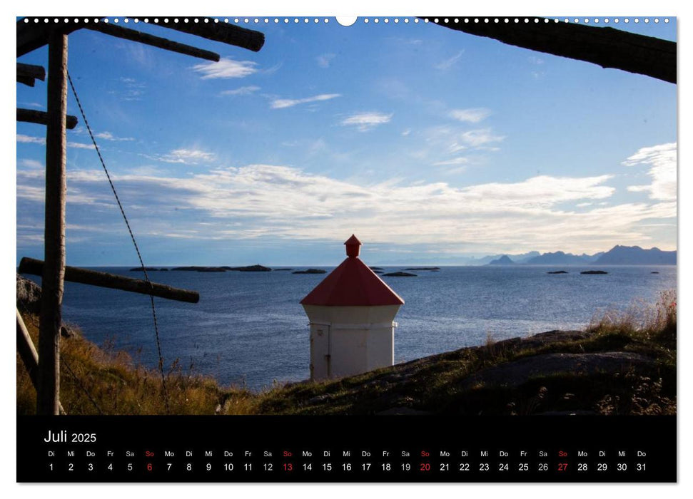 Lofoten - Norwegen zwischen Bergen und Meer (CALVENDO Premium Wandkalender 2025)