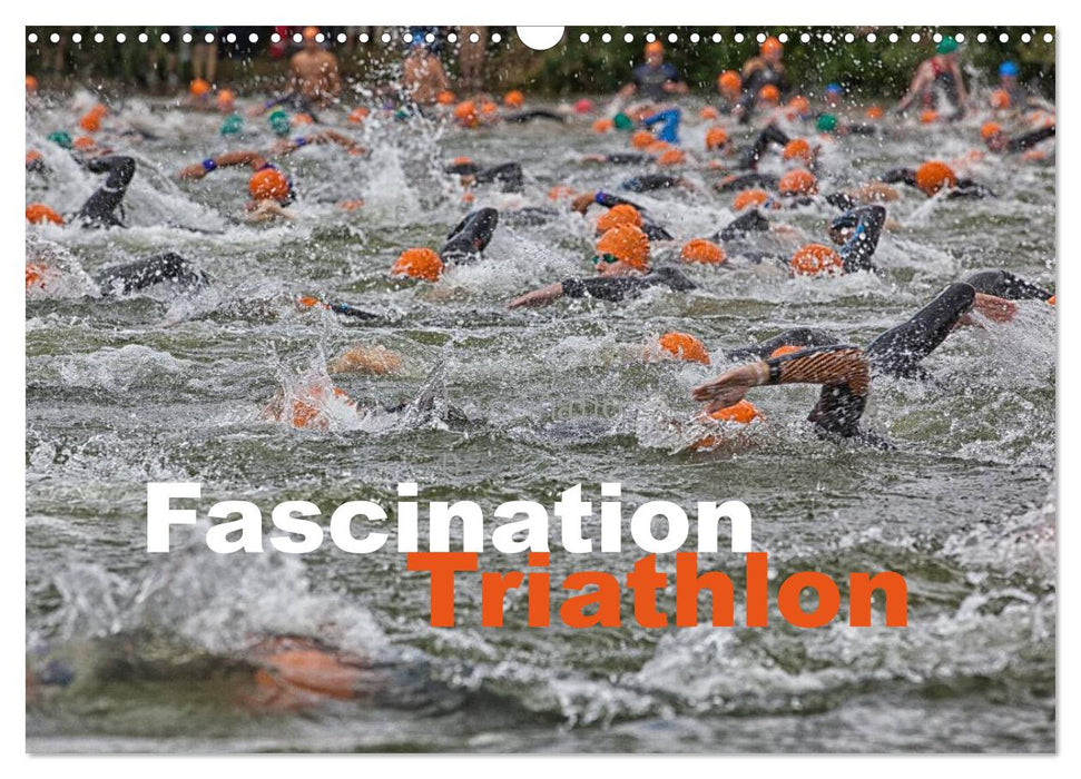 Fascination Triathlon (CALVENDO Wandkalender 2025)