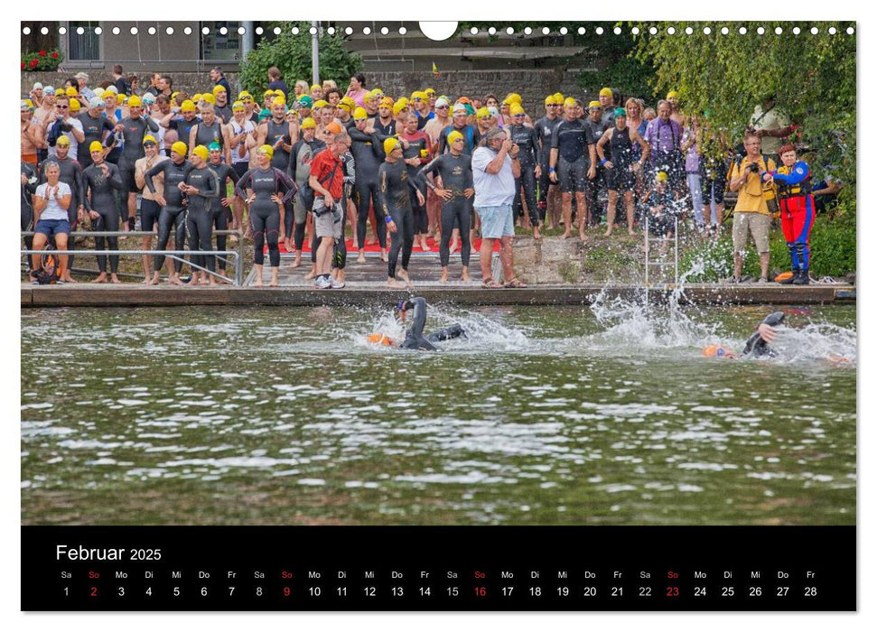 Fascination Triathlon (CALVENDO Wandkalender 2025)