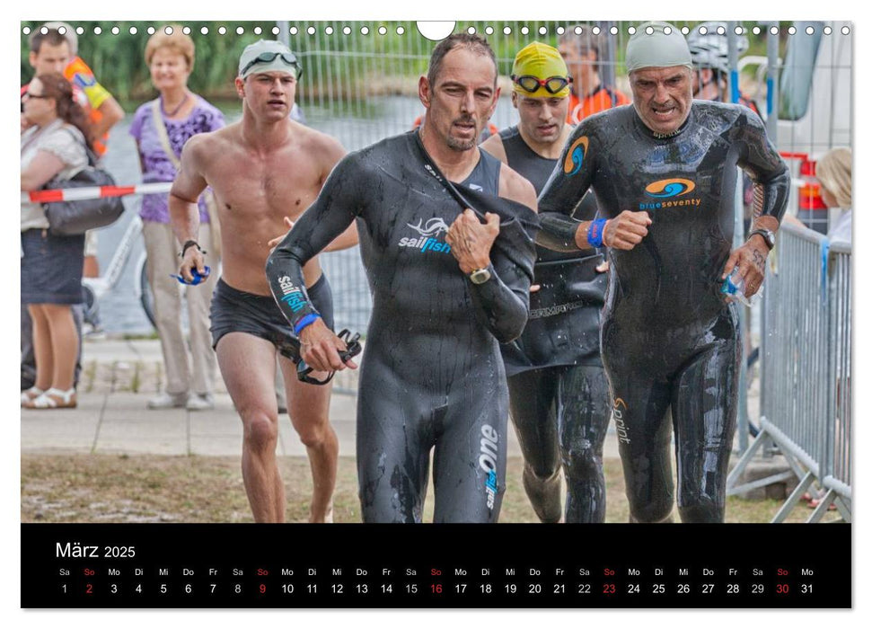 Fascination Triathlon (CALVENDO Wandkalender 2025)