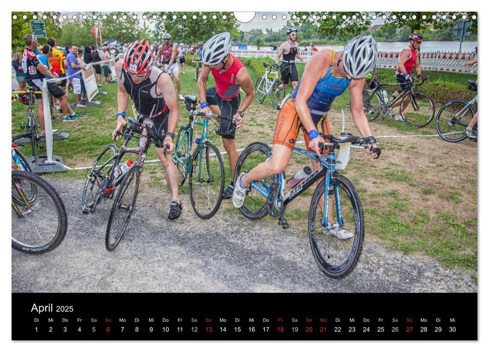 Fascination Triathlon (CALVENDO Wandkalender 2025)