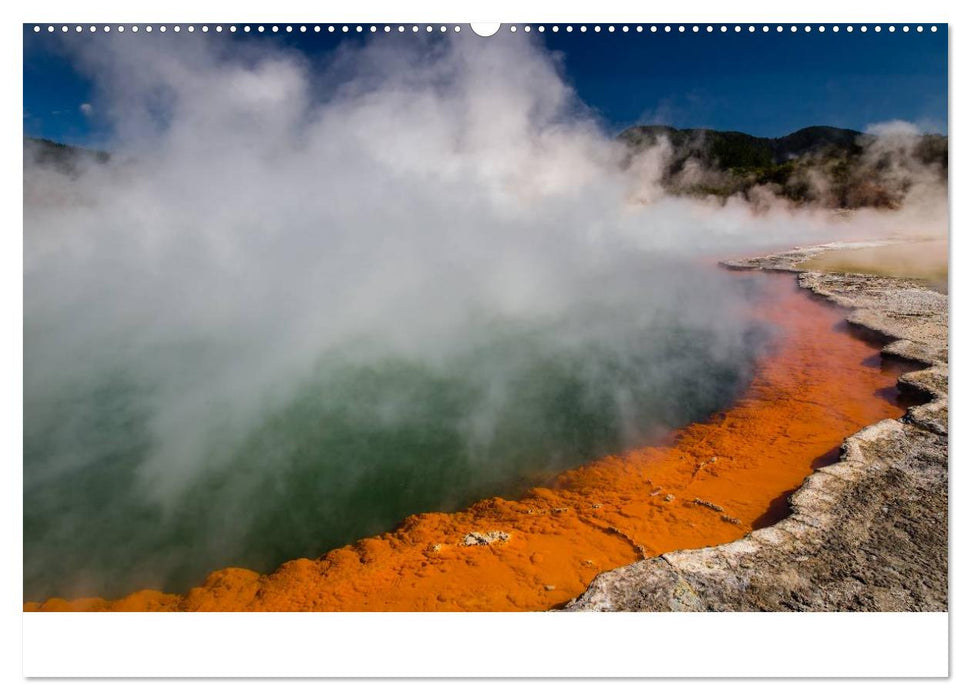 Neuseeland - Streifzug über die Nordinsel (CALVENDO Premium Wandkalender 2025)