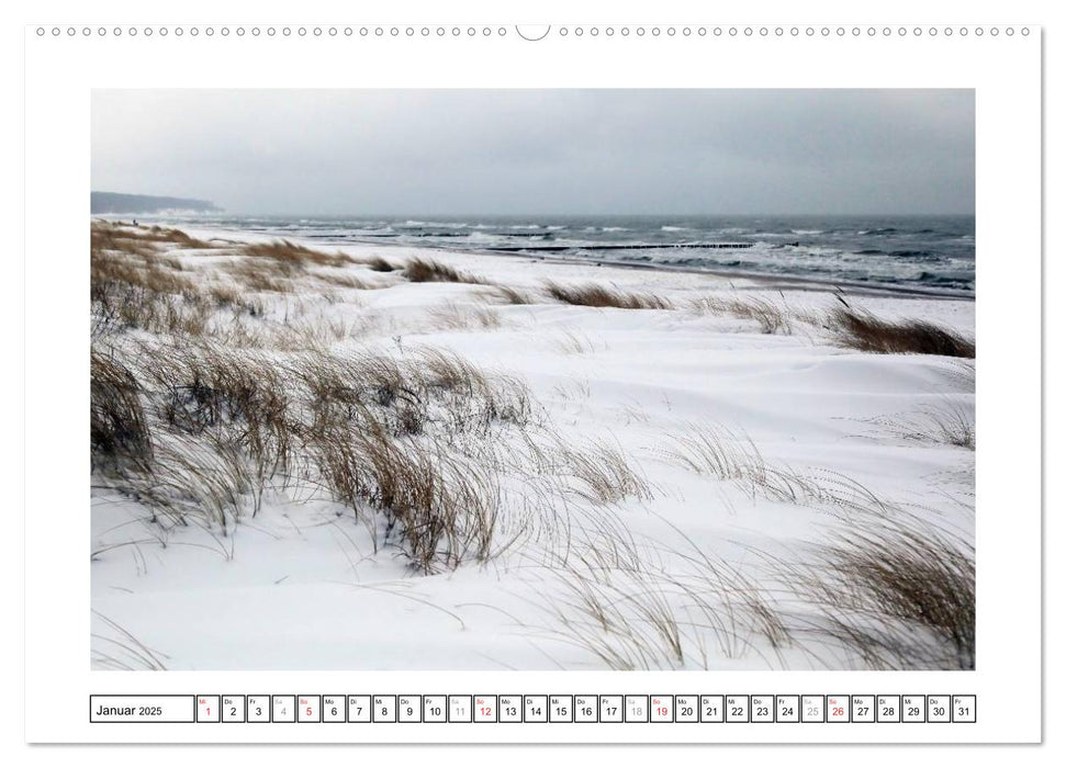 Die Ostseeküste (CALVENDO Wandkalender 2025)