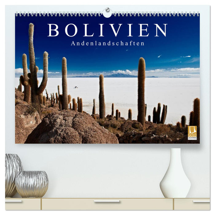 Bolivien Andenlandschaften (CALVENDO Premium Wandkalender 2025)