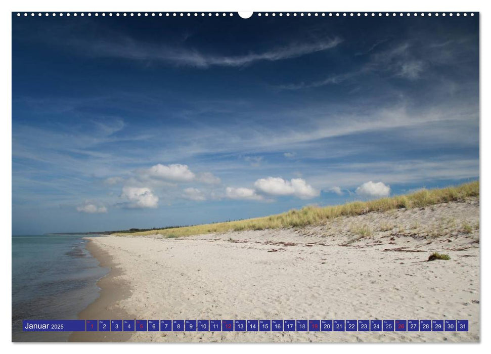 Weststrand Darß (CALVENDO Premium Wandkalender 2025)