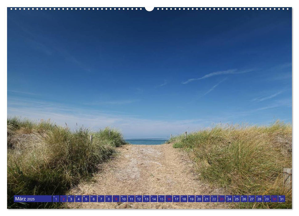 Weststrand Darß (CALVENDO Premium Wandkalender 2025)