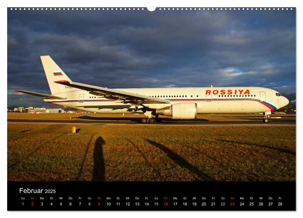 Welt der Flugzeuge (CALVENDO Premium Wandkalender 2025)