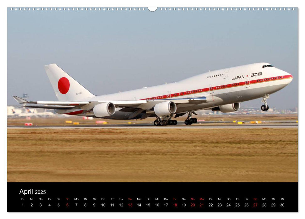 Welt der Flugzeuge (CALVENDO Premium Wandkalender 2025)