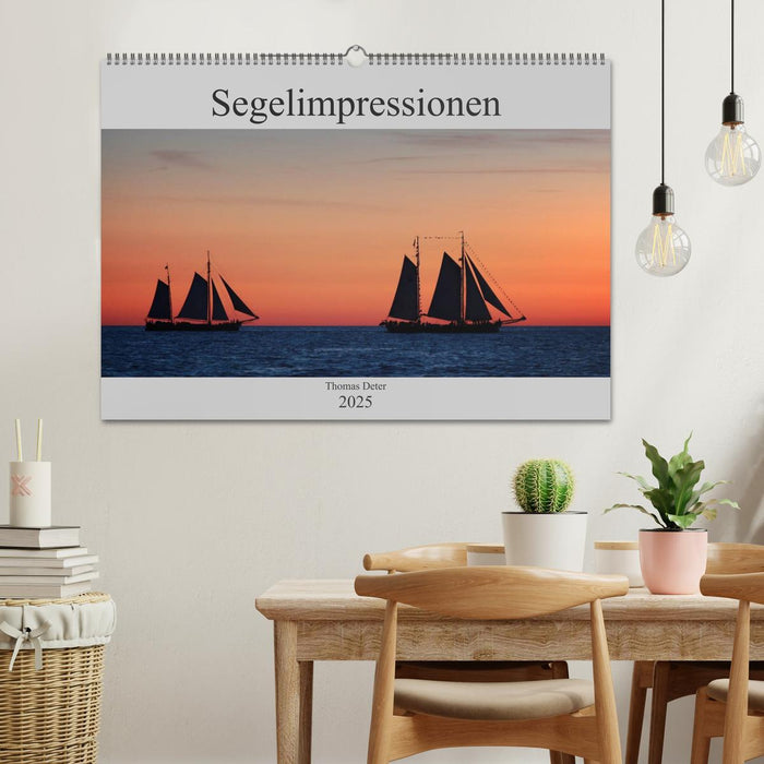 Segelimpressionen (CALVENDO Wandkalender 2025)