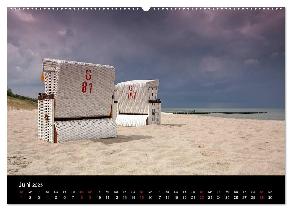 Traumhafte Ostseeküste (CALVENDO Premium Wandkalender 2025)