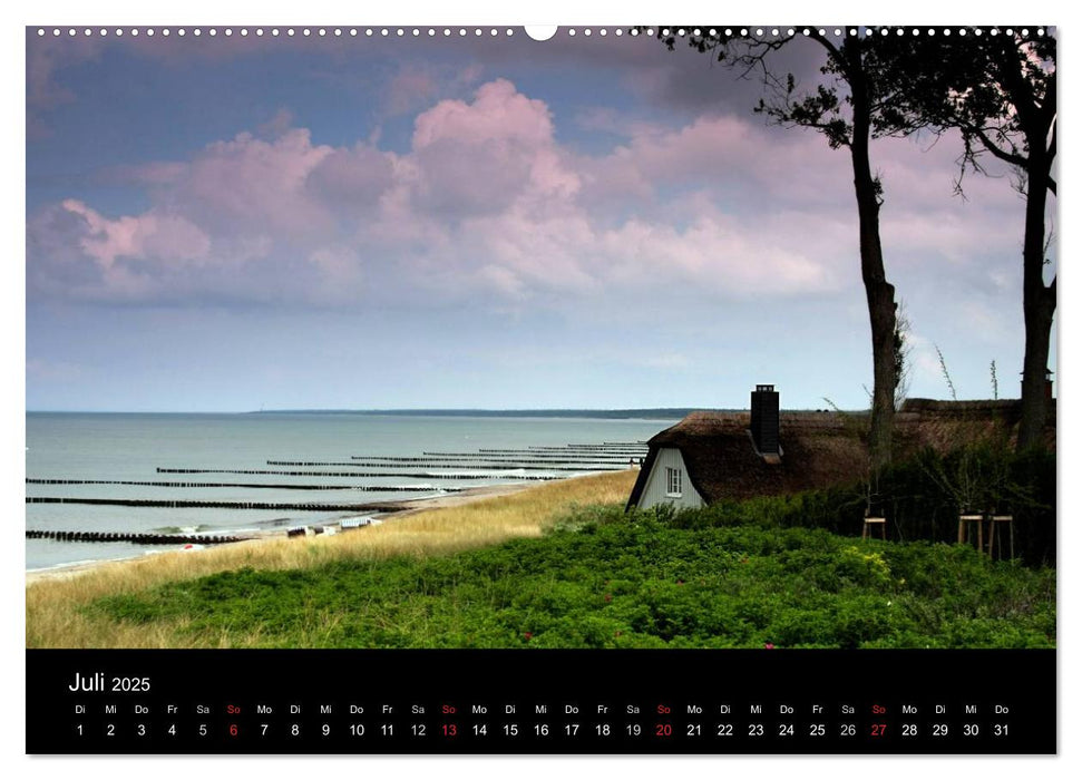 Traumhafte Ostseeküste (CALVENDO Premium Wandkalender 2025)