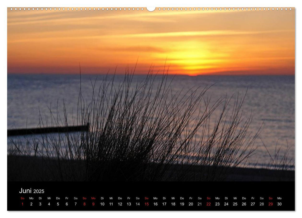 An der Ostsee (CALVENDO Premium Wandkalender 2025)