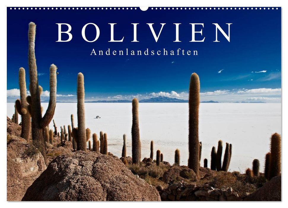 Bolivien Andenlandschaften "CH-Version" (CALVENDO Wandkalender 2025)