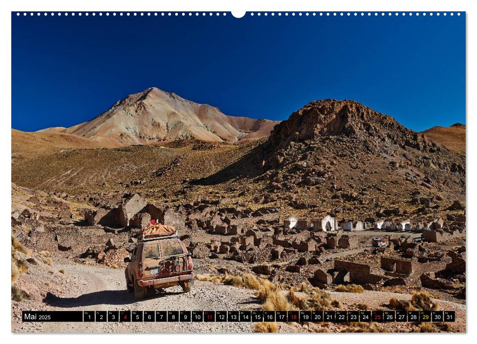 Bolivien Andenlandschaften "CH-Version" (CALVENDO Wandkalender 2025)