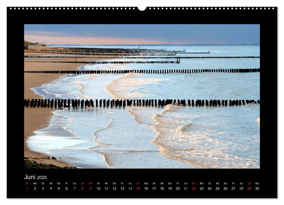 An der Nordsee (CALVENDO Premium Wandkalender 2025)