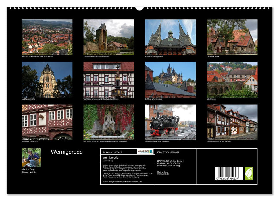 Wernigerode (CALVENDO Premium Wandkalender 2025)