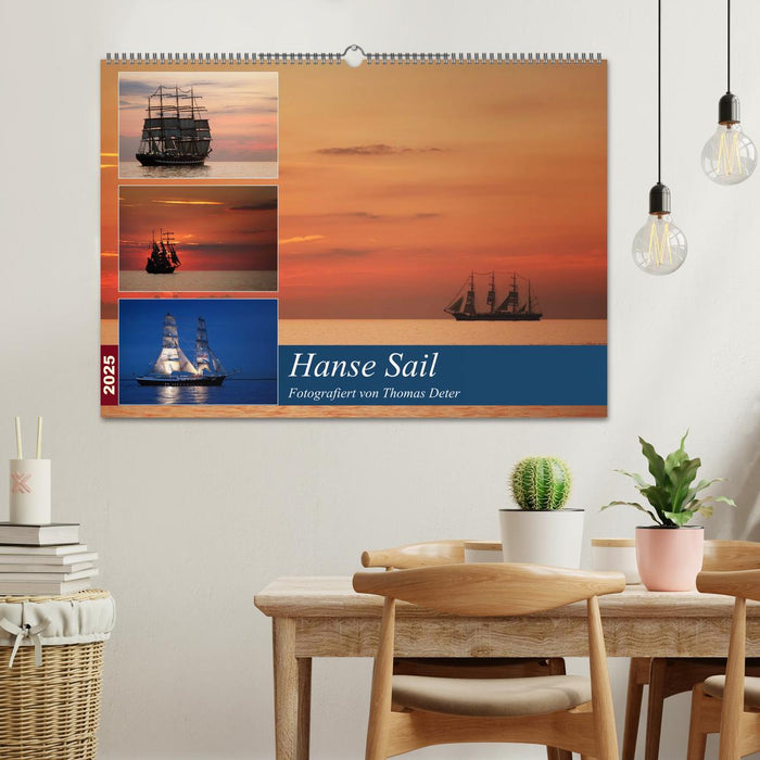 Hanse Sail (CALVENDO Wandkalender 2025)