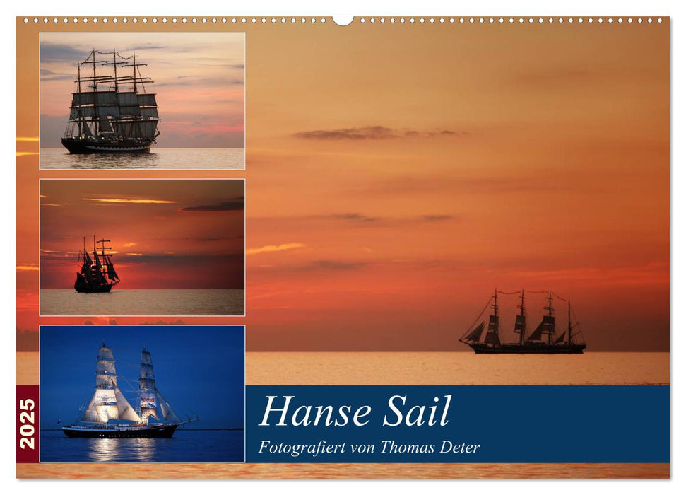 Hanse Sail (CALVENDO Wandkalender 2025)