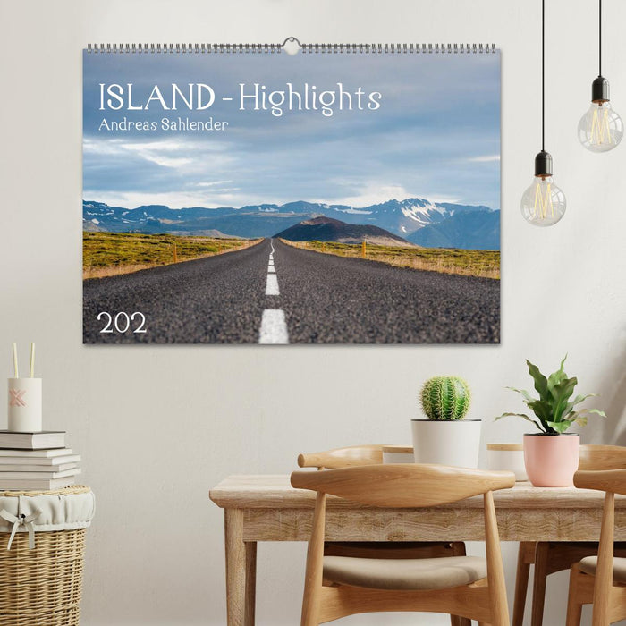 Island Highlights (CALVENDO Wandkalender 2025)