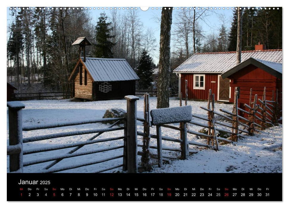 Südschweden (CALVENDO Premium Wandkalender 2025)