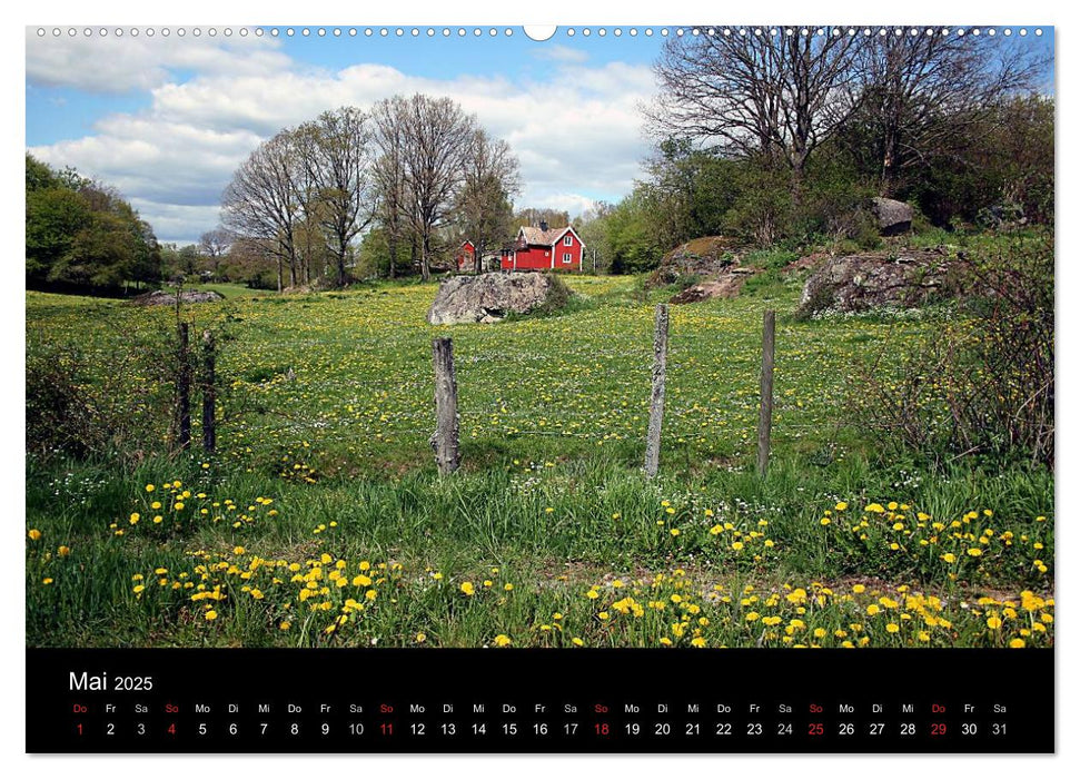 Südschweden (CALVENDO Premium Wandkalender 2025)