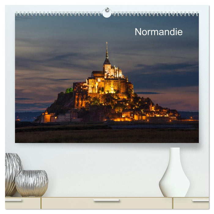 Normandie (CALVENDO Premium Wandkalender 2025)