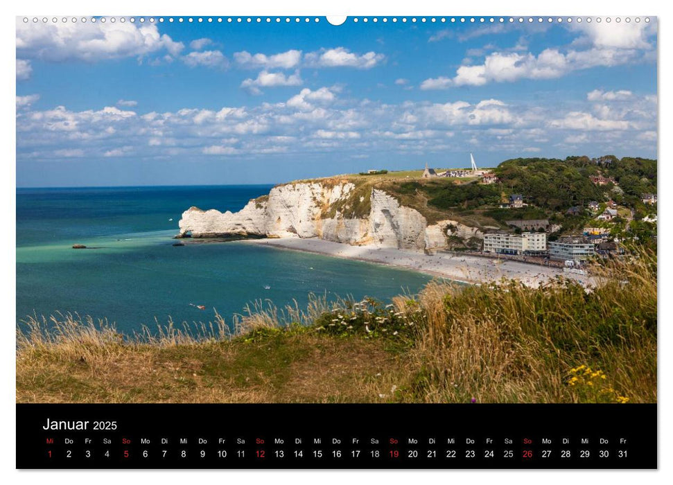 Normandie (CALVENDO Premium Wandkalender 2025)