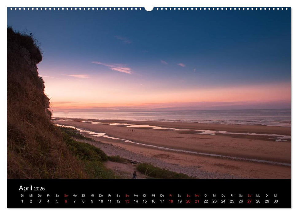 Normandie (CALVENDO Premium Wandkalender 2025)