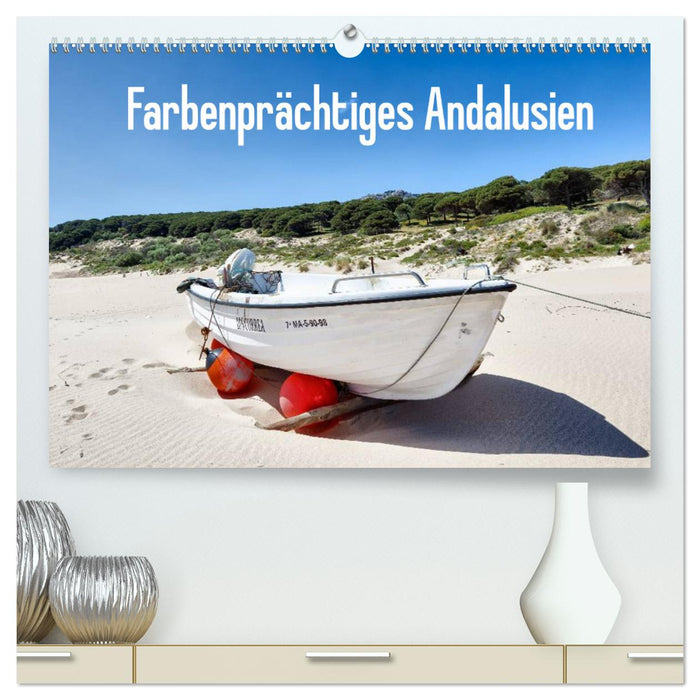 Farbenprächtiges Andalusien (CALVENDO Premium Wandkalender 2025)