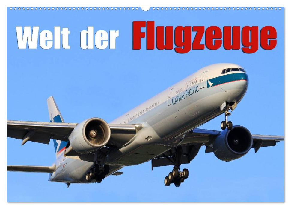 Welt der Flugzeuge (CALVENDO Wandkalender 2025)