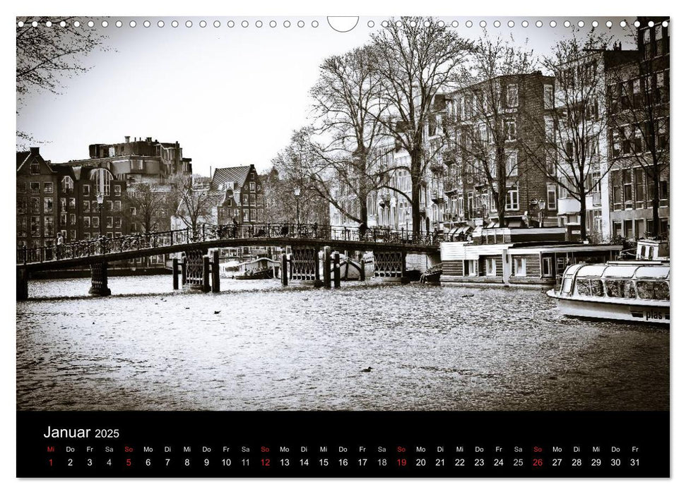 Amsterdam 2025 (CALVENDO Wandkalender 2025)