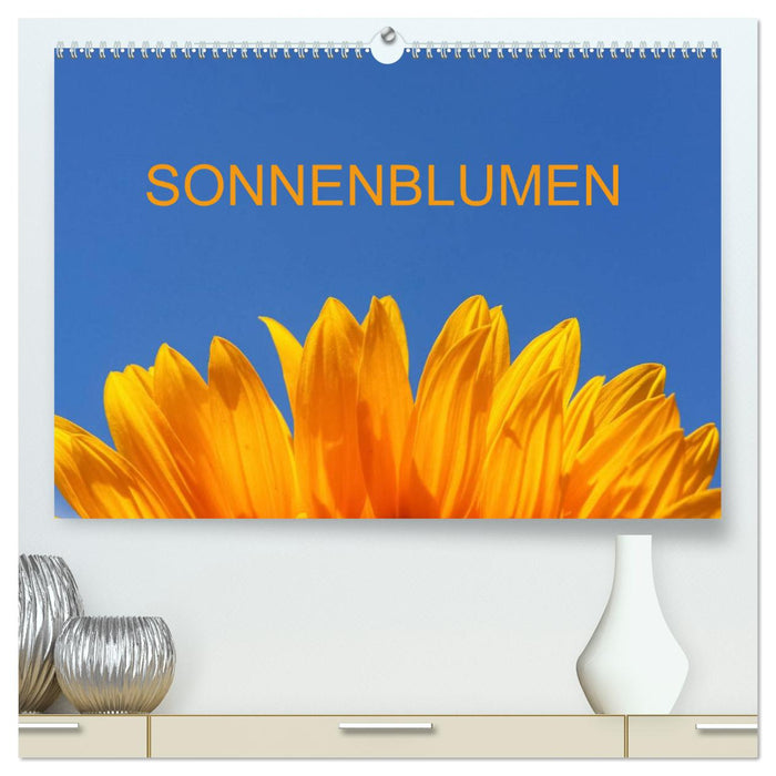 Sonnenblumen (CALVENDO Premium Wandkalender 2025)