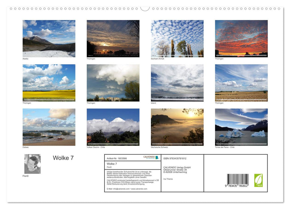 Wolke 7 (CALVENDO Premium Wandkalender 2025)