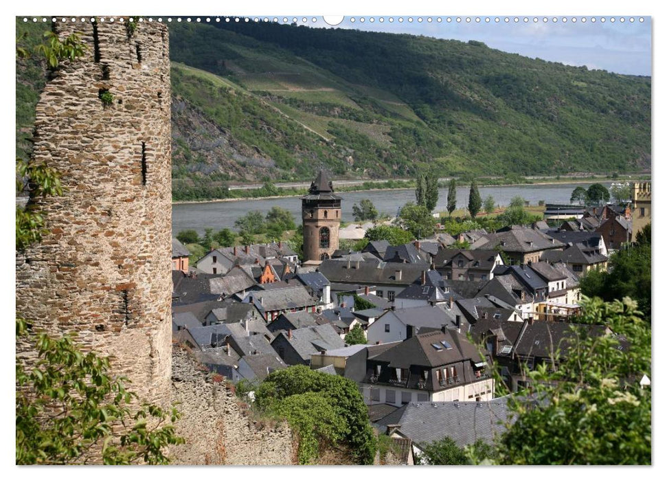 Oberwesel am Rhein (CALVENDO Premium Wandkalender 2025)