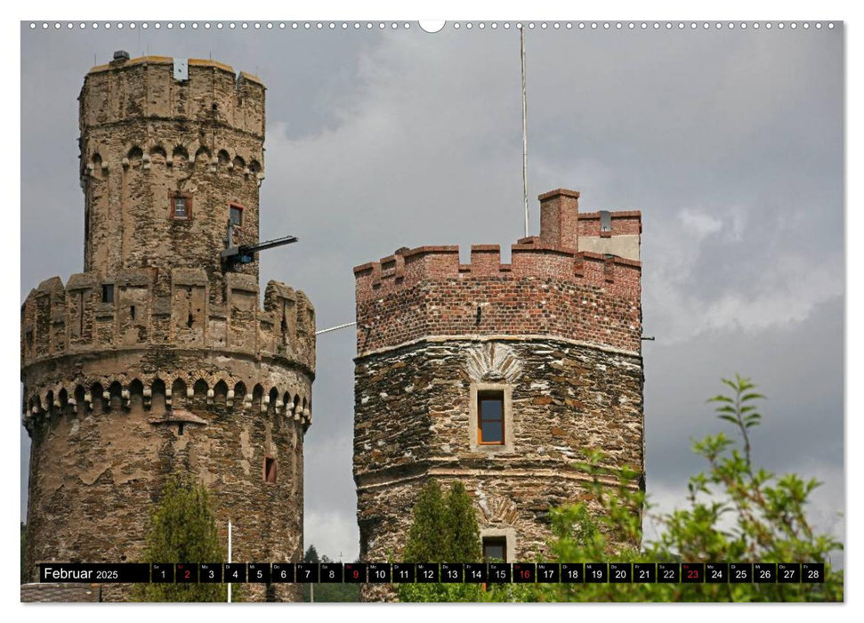 Oberwesel am Rhein (CALVENDO Premium Wandkalender 2025)