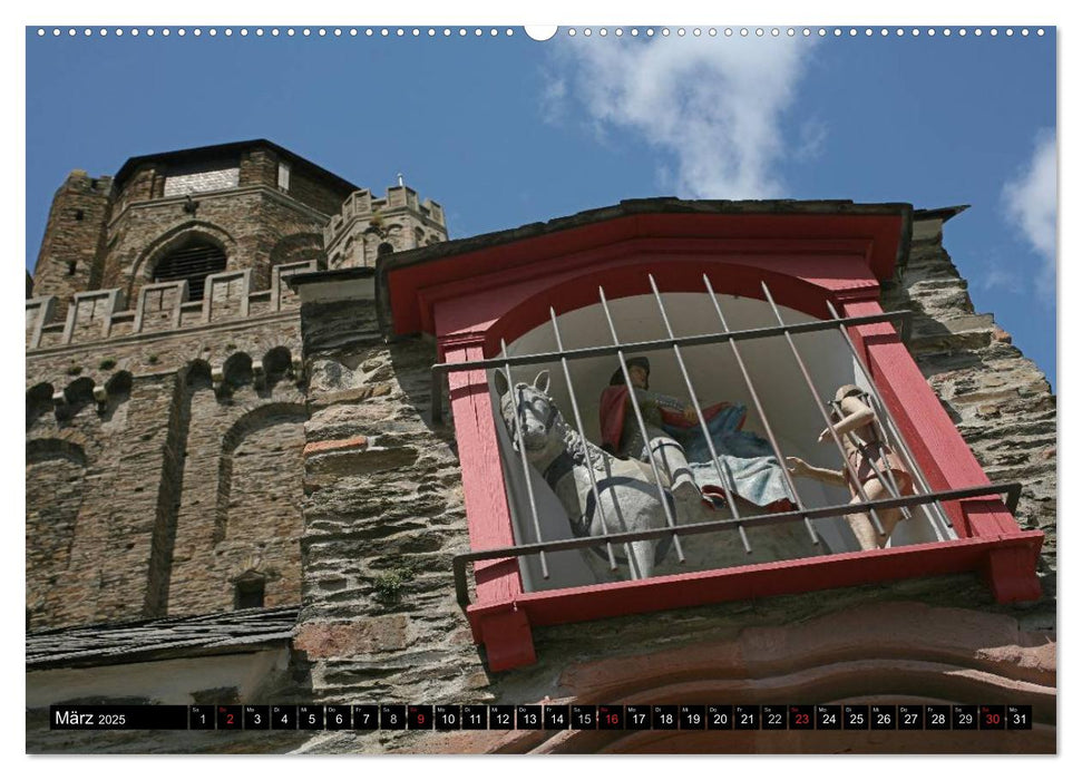 Oberwesel am Rhein (CALVENDO Premium Wandkalender 2025)