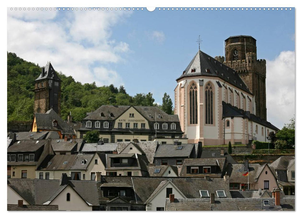 Oberwesel am Rhein (CALVENDO Premium Wandkalender 2025)