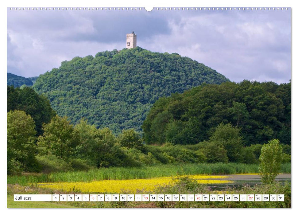 Bäche, Flüsse, Seen - Wasser in der Eifel (CALVENDO Premium Wandkalender 2025)