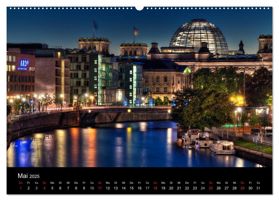 Berliner Stadtansichten (CALVENDO Premium Wandkalender 2025)