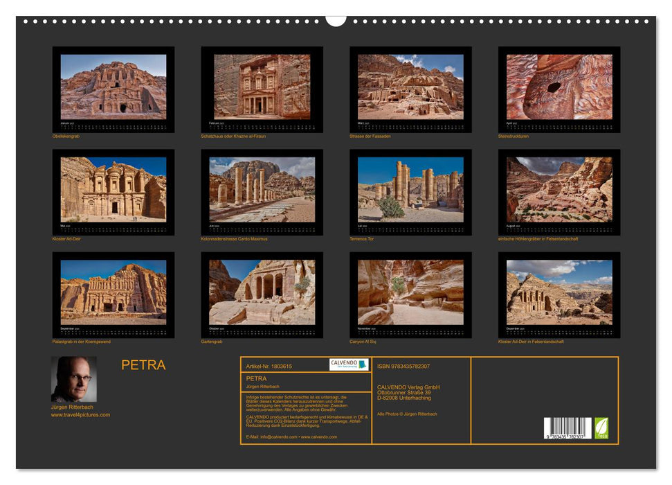 PETRA (CALVENDO Wandkalender 2025)