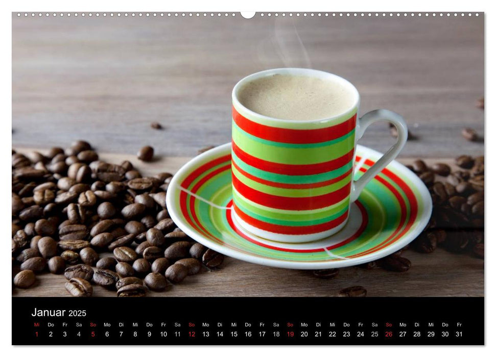 Kaffee & Schokolade (CALVENDO Premium Wandkalender 2025)