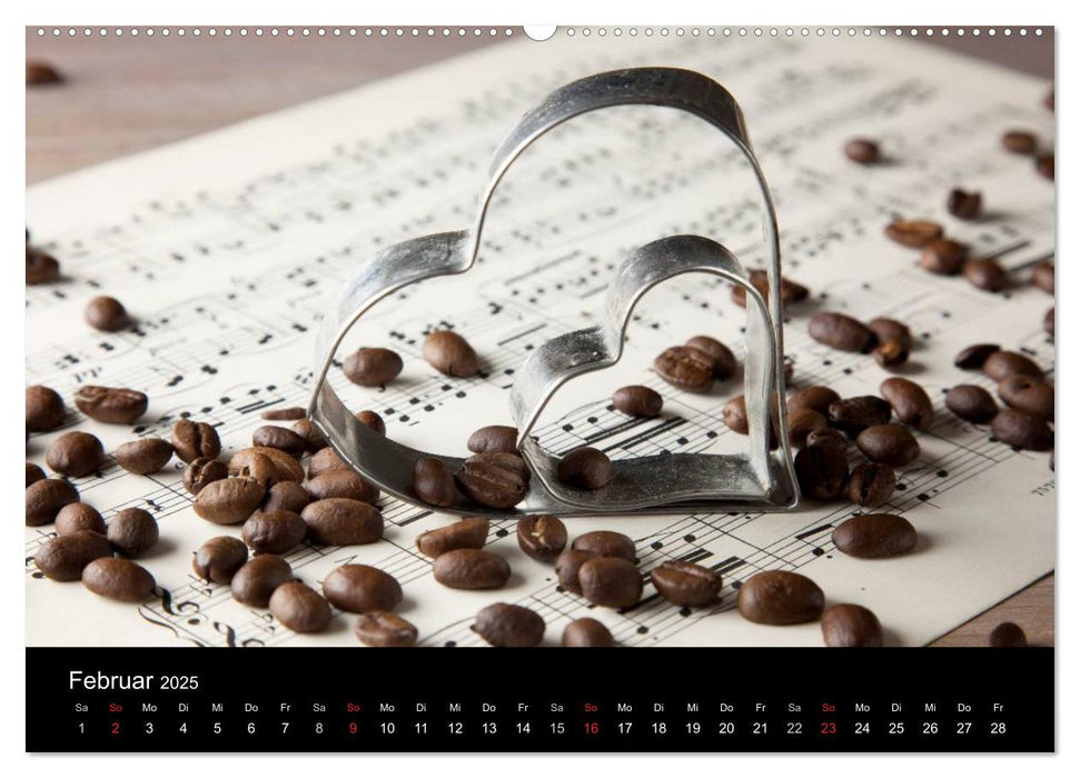 Kaffee & Schokolade (CALVENDO Premium Wandkalender 2025)