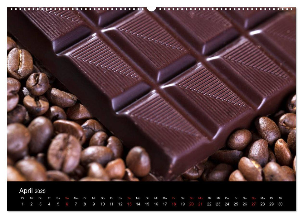 Kaffee & Schokolade (CALVENDO Premium Wandkalender 2025)