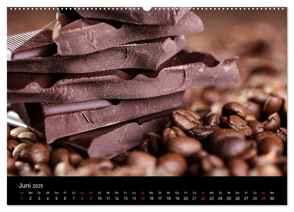 Kaffee & Schokolade (CALVENDO Premium Wandkalender 2025)