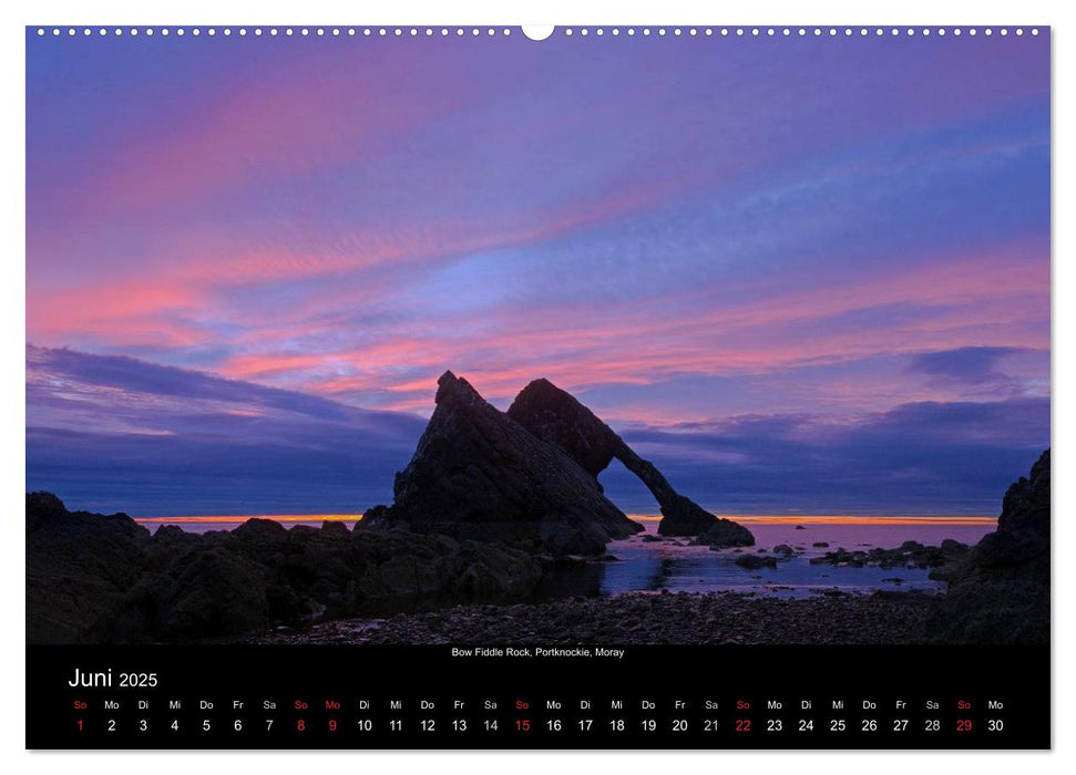 Schottland (CALVENDO Premium Wandkalender 2025)