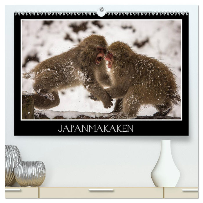 Japanmakaken (CALVENDO Premium Wandkalender 2025)