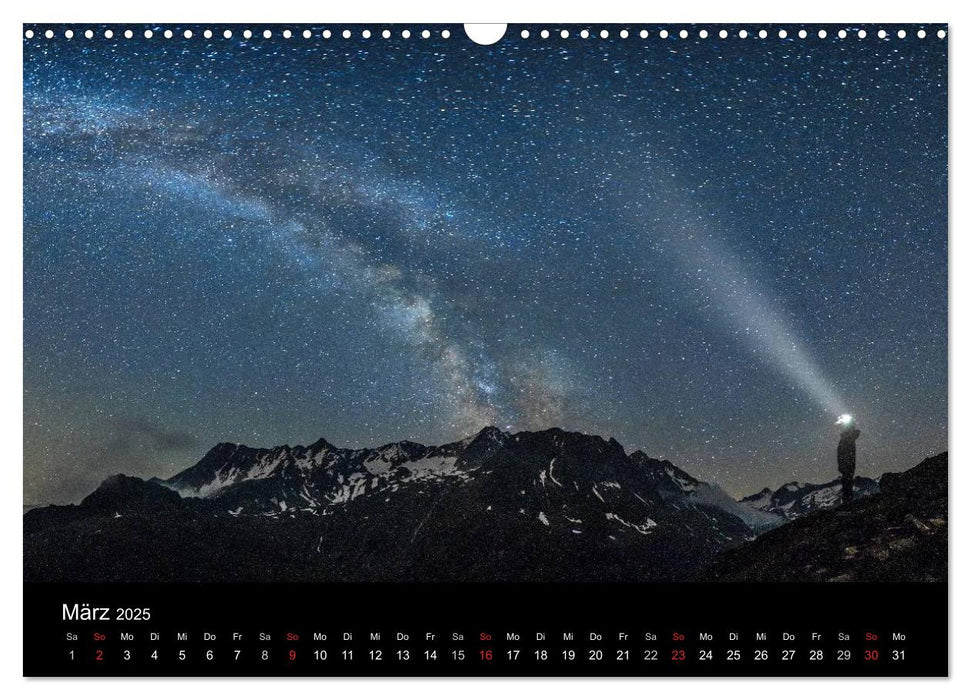 Starry Nightscapes 2025 (CALVENDO Wandkalender 2025)