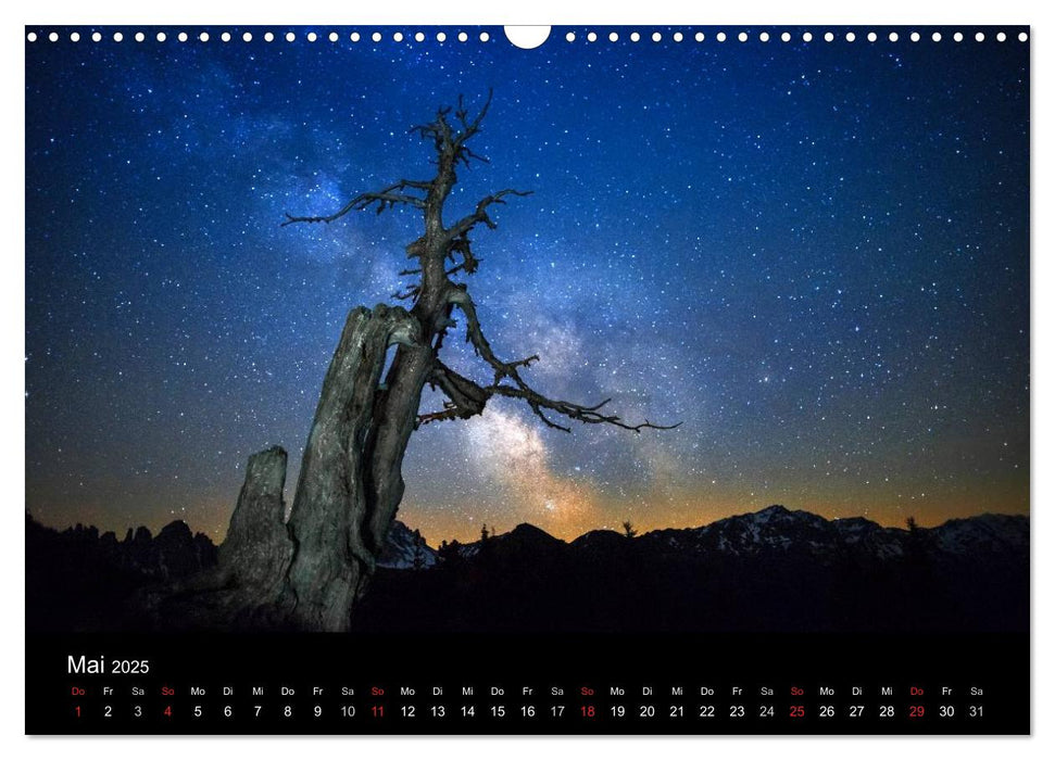 Starry Nightscapes 2025 (CALVENDO Wandkalender 2025)