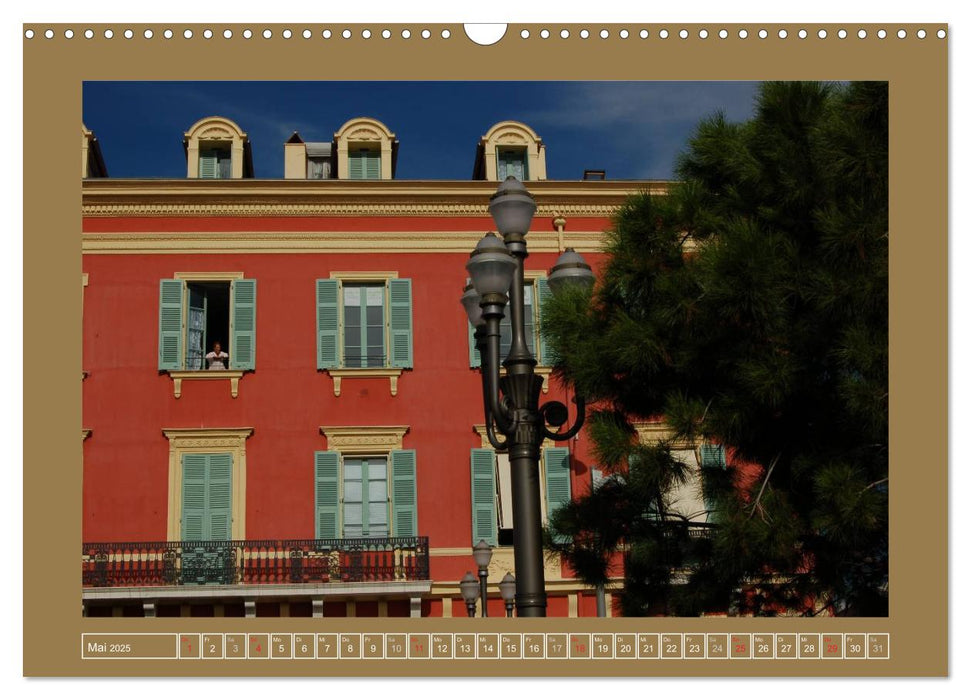 Nizza, Monaco, Antibes (CALVENDO Wandkalender 2025)